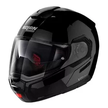 Casco Para Moto Nolan N90-3 Classic 03 Negro Brillante