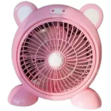 Mini Ventilador De Mesa Eléctrico Diseño Cartoon Fan Ls-200