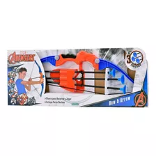 Avengers Bow & Arrow Juguete De Arco Y Flecha Ditoys Color Azul Y Naranja