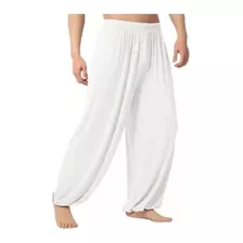 Pantalones Harem Holgados De Yoga De Color Sólido Para Hombr