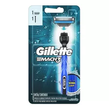 Aparelho De Barbear Gillette Mach3 Acqua Grip