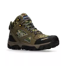 Bota Senderismo Discovery Diseño Militar Para Hombre