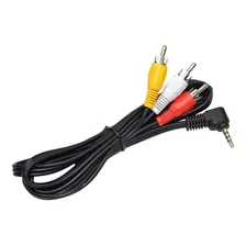 Cable De Audio/video Av De 3,5 Mm A 3 Rca | Canon Jvc Pan...