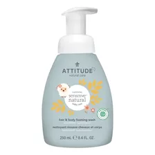 Attitude - Espuma Natural 2 En 1 Para El Cabello Y El Cuerpo