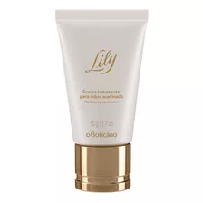 O Boticario Lily Creme Hidratante Para Maos Acetinado 50g