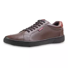 Tenis Sapatenis Masculino Casual 100% Original Couro Bovino 