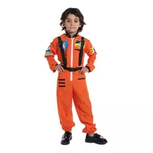 Fantasia De Fantasia Astronauta Do Halloween Para Crianças