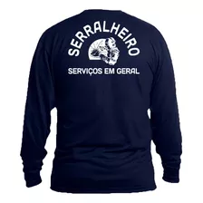 Camiseta Serralheiro Uniforme Manga Longa Camisa Trabalho