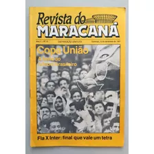 Revista Programa Final Copa União 1987 Flamengo Campeão Bras