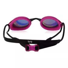 Gafas De Natación Tyr Blackhawk Racing Para Mujer Con Espejo