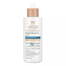 Protetor Solar Fluid Adcos Shield Protection Nude Fp70 40ml