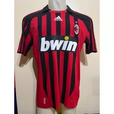 Camiseta Milan Italia 2007 2008 Ronaldo #99 Brasil T. L - Xl