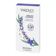 Kit Sabonetes Em Barra English Lavender 3x100g Cada -new Box