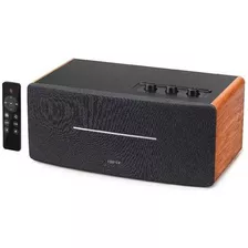 Parlante Con Bluetooth Edifier D12 70w Rms + Control Remoto Color Madera