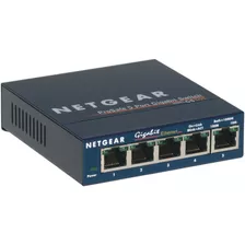 Switch Netgear De Escritorio Gigabit De 5 Puertos Prosafe