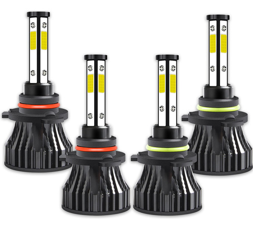 Luz Alta/baja/niebla Kit Faros Led 8000lm Para Pontiac