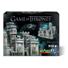 Wrebbit 3d Juego De Tronos Winterfell 3d Jigsaw Puzzle (910 