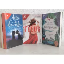 Fleur + Antes De Diciembre +boulevard Flor Libros Originale