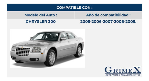 Par Faro Chrysler 300 2005-05-06-07-08-09-2009 Tyc Ore Foto 4