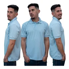 2 Camisas Polo Masculina Algodão Piquet Clássica Premium