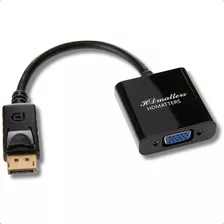 Hdmatters Adaptador Displayport-vga: 1920x1080, Dac 10 Bits, Plug & Play, Suporte Ati Eyefinity - Ideal Para Pc & Monitores!