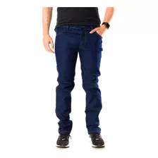 Calça Jeans Masculina Premium Plus Size Elastano Petrol