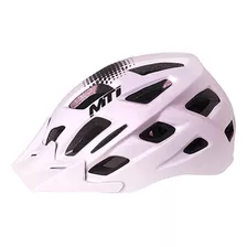 Casco Bicicleta Mtb Enduro Mti Street 3 + Luz Trasera M Color Blanco