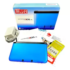 Nintendo 3ds Xl Azul Completo Na Caixa Impecável