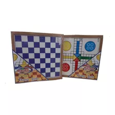 Jogo Dama E Ludo Madeira Torrinha