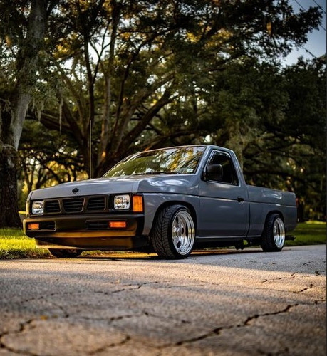 Espejo Nissan D21 Pickup 1998 1999 2000 Manual Negro Izq Foto 4