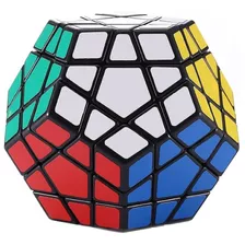  X Megaminx Speed Cube Puzzle Toy, Black