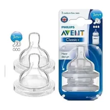 Tetinas Avent Classic +3 Meses Flujo Medio