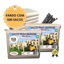 Saco De Silagem 51x110 500un. 200 Micras+500 Abra 24hs