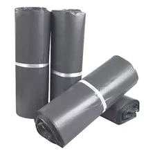 Pack 100 Bolsas Embalar Courier Autoadhesivo 42x54cm Negro