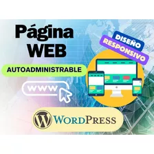 Diseño Pagina Web En Wordpress Profesional
