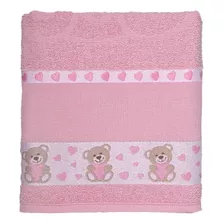 Toalha Banho Infantil Macia Kids 75x110cm 100% Algodão