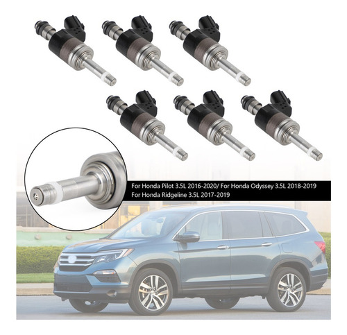 Inyector De Combustible 6x Para Honda Pilot Odyssey Ridgelin Foto 3