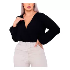 Blusa Feminina Plus Size Decotev Tamanho Grande Veste Ate 50