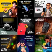 Pack De Postagem Redes Sociais Assistência Técnica