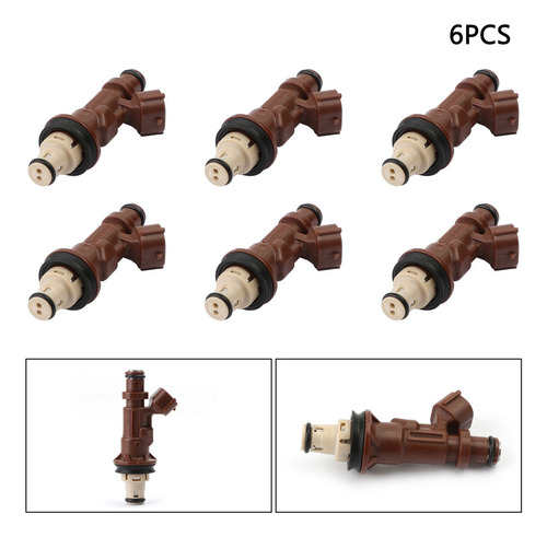 6x Fuel Injector Para Toyota Tacoma Tundra 4runner 3.4l V6 1 Foto 2