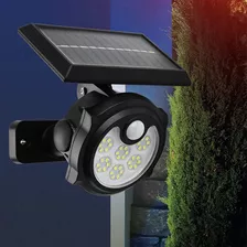 Reflector Led Solar Con Sensor De Movimiento 