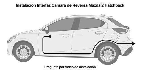 Camara De Reversa Mazda 2 Hatchback 2016 A 2021 Mazda2 Hb Foto 4