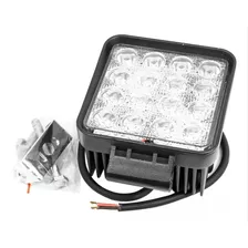 Kit 10x Farol Auxiliar De Milha Original 16 Leds 48w 12v/24v