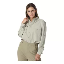 Camisa Oryx Serengueti Beige Mujer