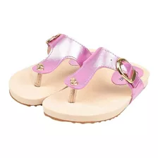 Sandália Birken Papete Plataforma Macia Fivela Metal Pink