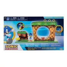 Playset Sonic The Green Hill Zone C/ Boneco - Jakks