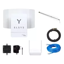 Kit Elsys Amplimax 4g + Roteador + Antena Externa