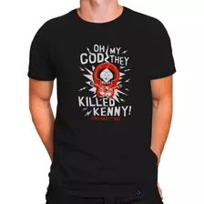 Camiseta South Park Camisa Killed Kenny Série Desenhos Games