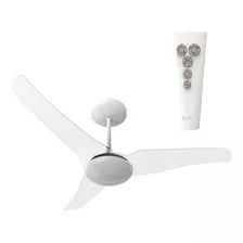 Ventilador De Teto Aliseu Slim Com Controle Remoto Cor Das Pás Cristal Diâmetro 106 Cm 127v