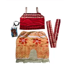 Roupa Infantil Fantasia Aniversário Moana